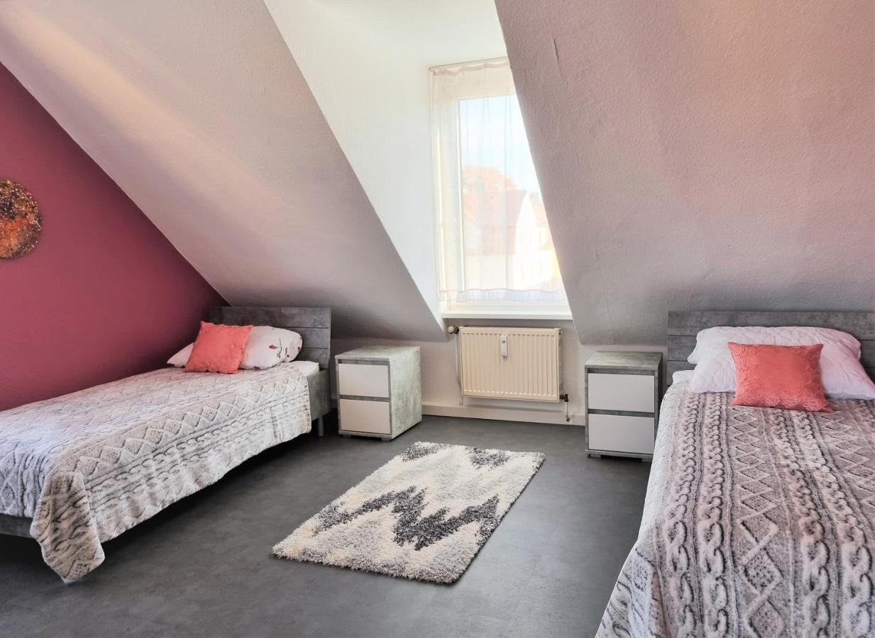 Apartment Bayreuth, Grosse Ferienwohnung Im Haus Mit Kunst, 3 Schlafzimmer, Kueche, Parkplatz Eksteriør bilde